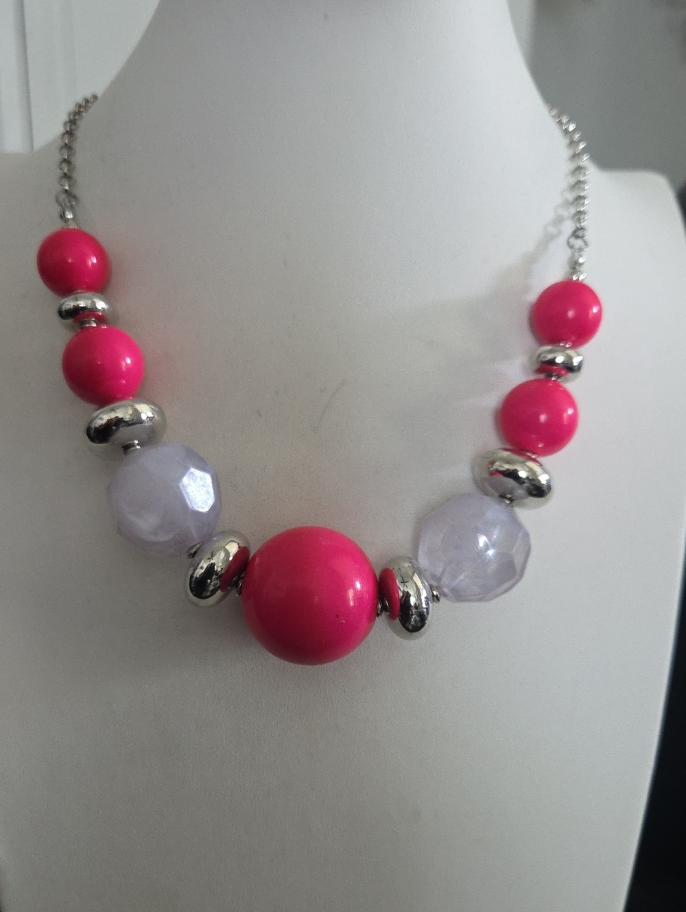 Paparazzi Daytime Drama Pink Necklace NWT